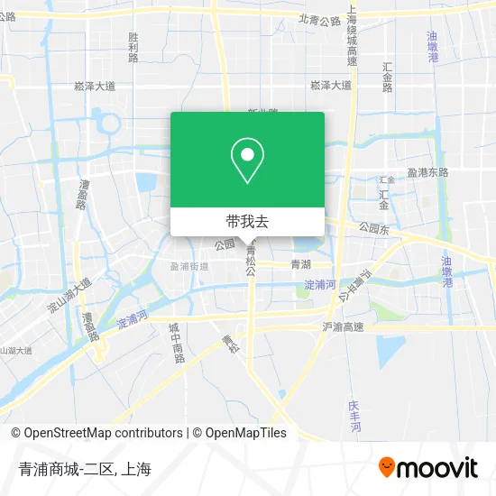 青浦商城-二区地图