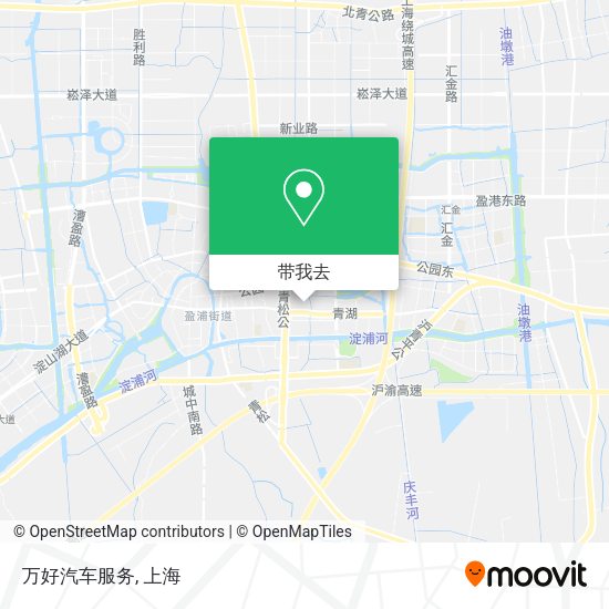 万好汽车服务地图