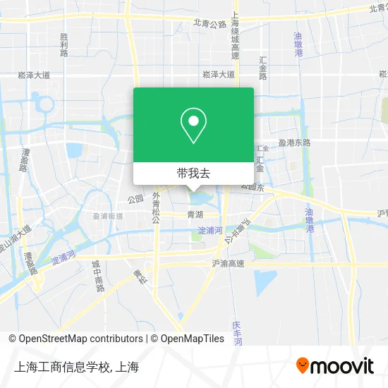 上海工商信息学校地图