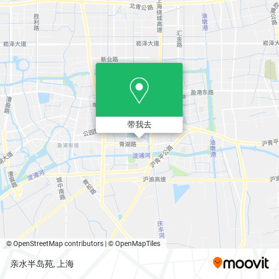 亲水半岛苑地图