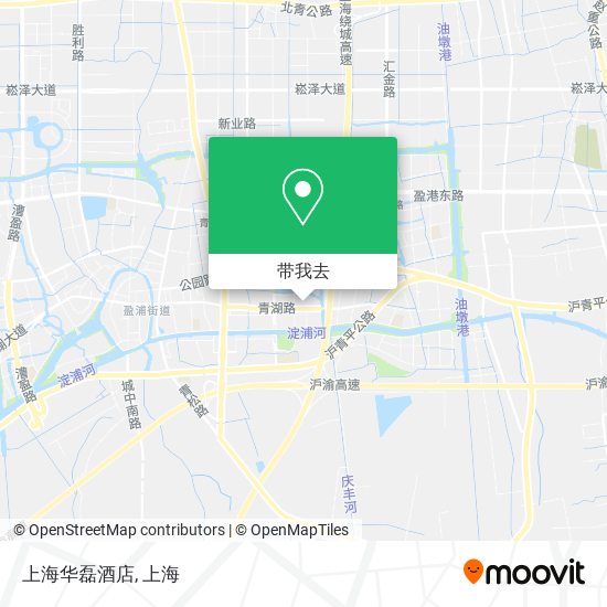 上海华磊酒店地图