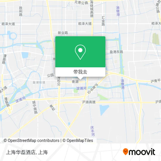 上海华磊酒店地图