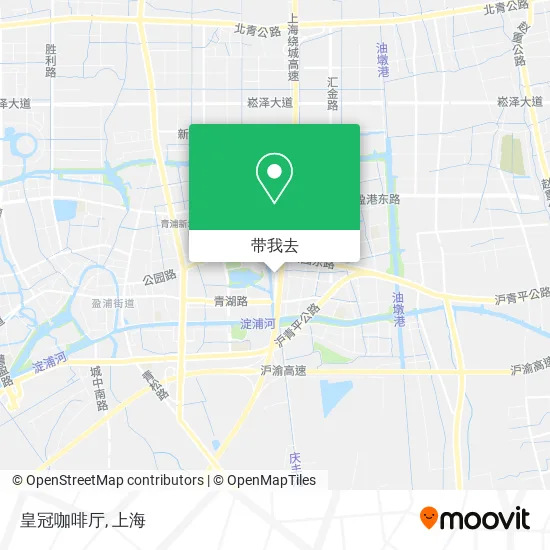 皇冠咖啡厅地图
