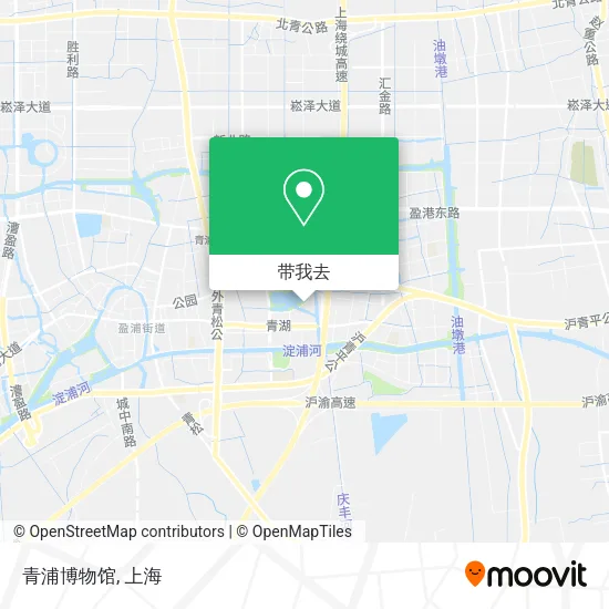 青浦博物馆地图