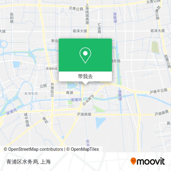 青浦区水务局地图