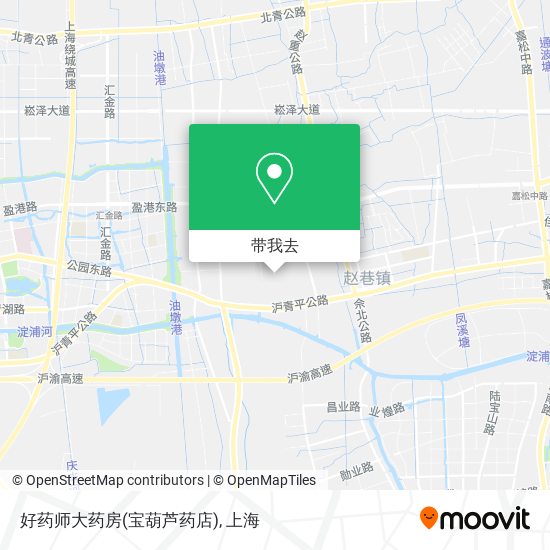 好药师大药房(宝葫芦药店)地图