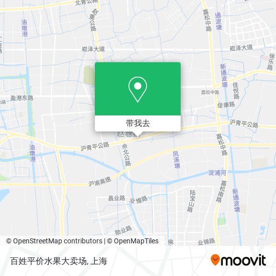 百姓平价水果大卖场地图