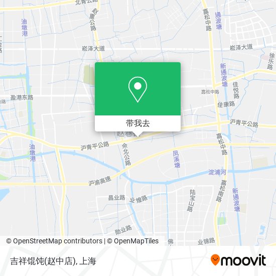 吉祥馄饨(赵中店)地图