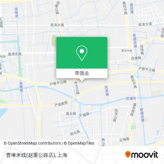 曹琳米线(赵重公路店)地图