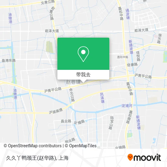 久久丫鸭颈王(赵华路)地图