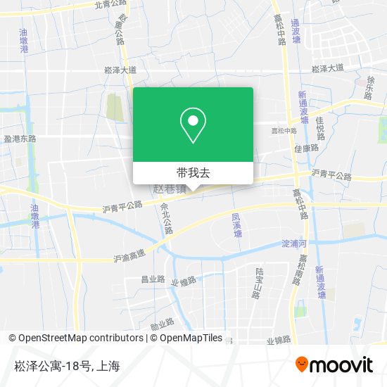 崧泽公寓-18号地图