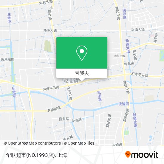 华联超市(NO.1993店)地图