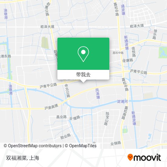 双福湘菜地图