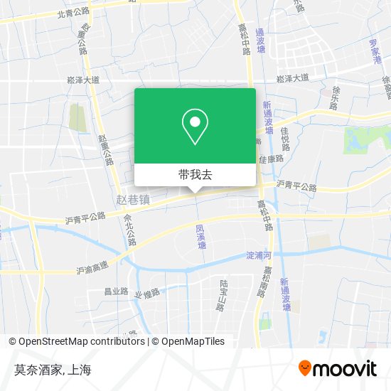 莫奈酒家地图