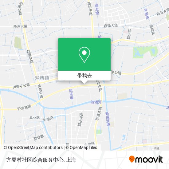 方夏村社区综合服务中心地图