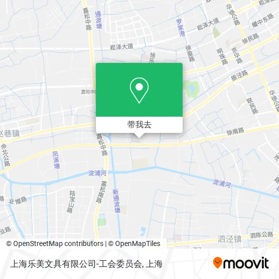上海乐美文具有限公司-工会委员会地图