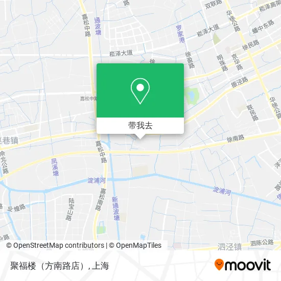 聚福楼（方南路店）地图