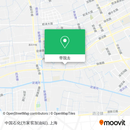 中国石化(方家窖加油站)地图