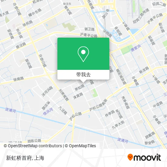 新虹桥首府地图