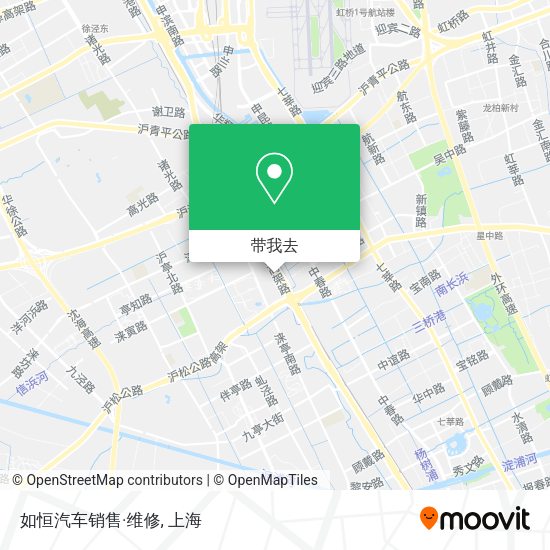 如恒汽车销售·维修地图