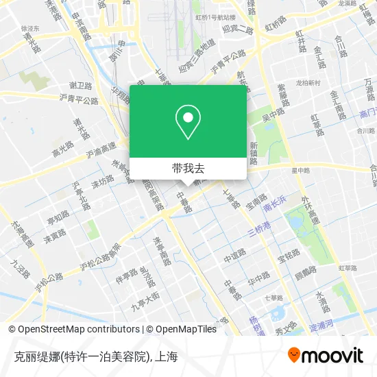 克丽缇娜(特许一泊美容院)地图