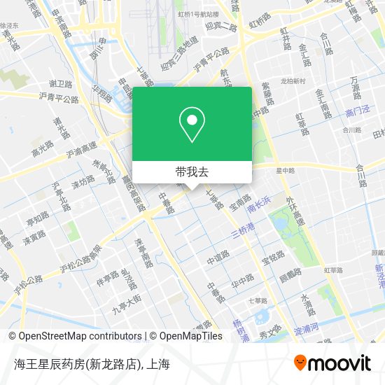 海王星辰药房(新龙路店)地图