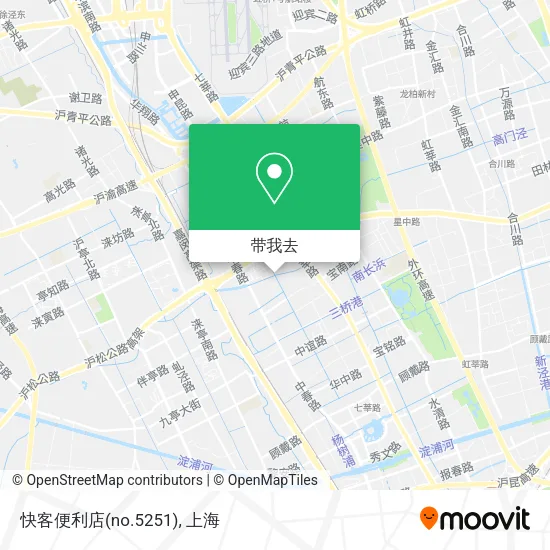 快客便利店(no.5251)地图