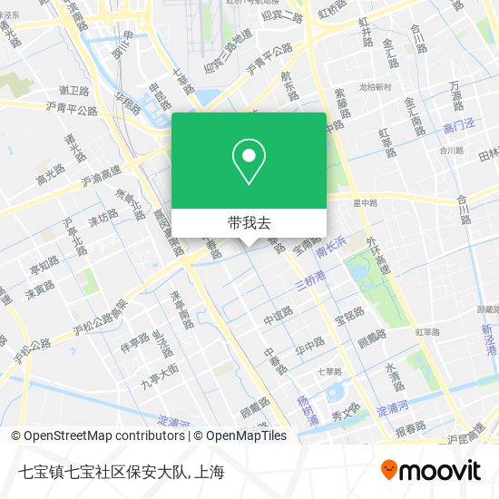 七宝镇七宝社区保安大队地图