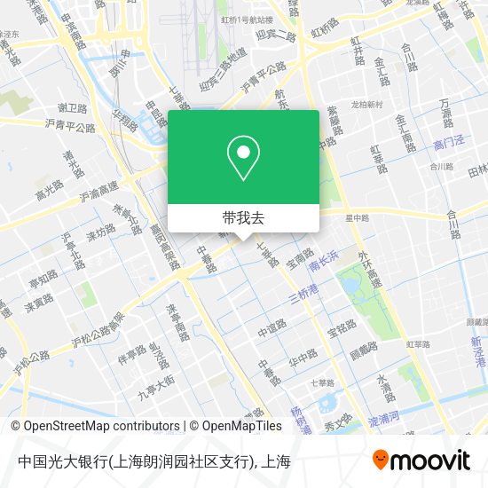 中国光大银行(上海朗润园社区支行)地图