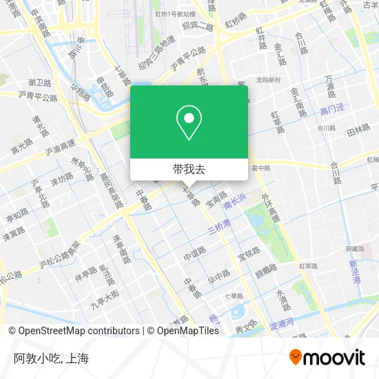 阿敦小吃地图