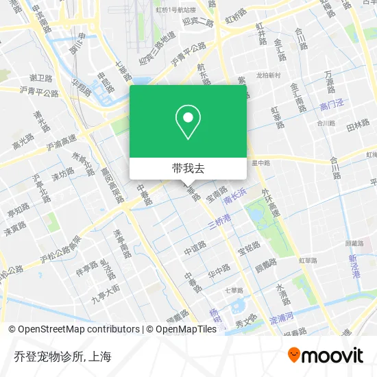 乔登宠物诊所地图