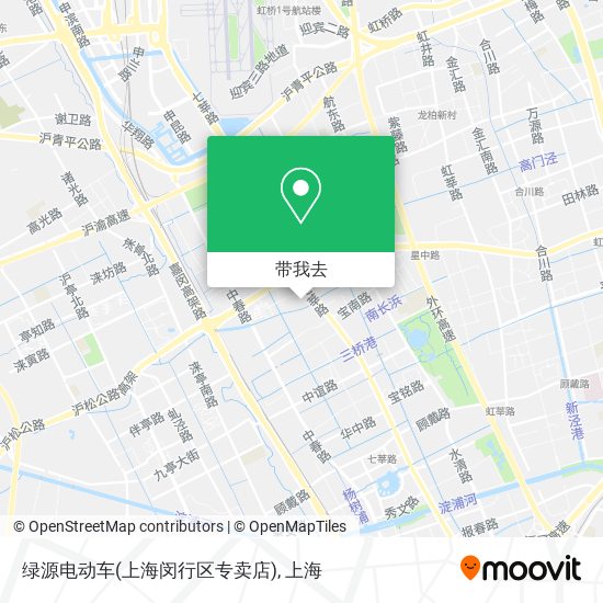 绿源电动车(上海闵行区专卖店)地图