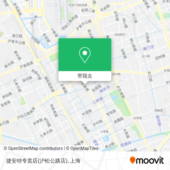 捷安特专卖店(沪松公路店)地图