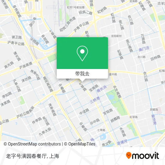 老字号满园春餐厅地图