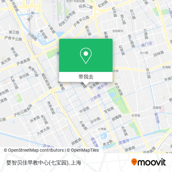 婴智贝佳早教中心(七宝园)地图