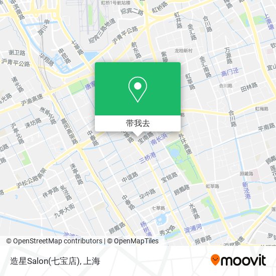 造星Salon(七宝店)地图