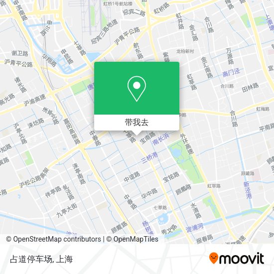 占道停车场地图