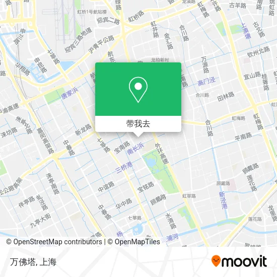 万佛塔地图