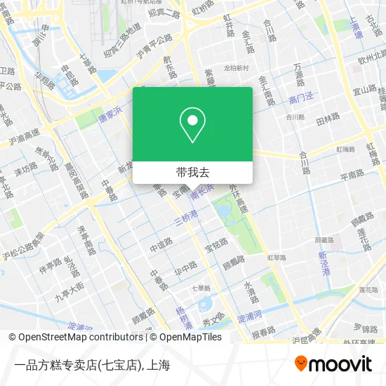 一品方糕专卖店(七宝店)地图
