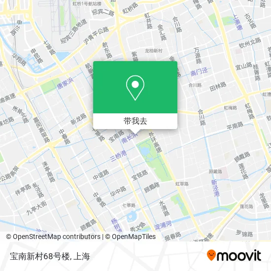 宝南新村68号楼地图