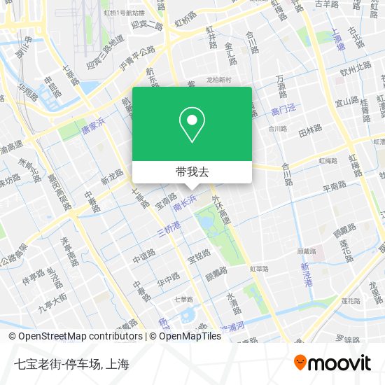 七宝老街-停车场地图