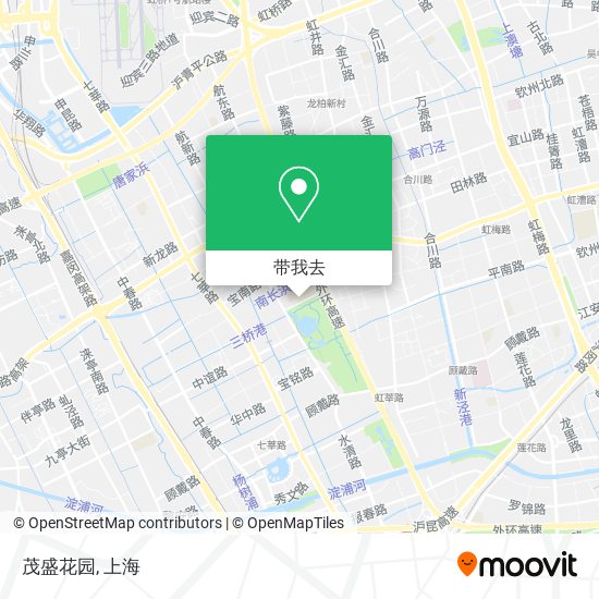 茂盛花园地图
