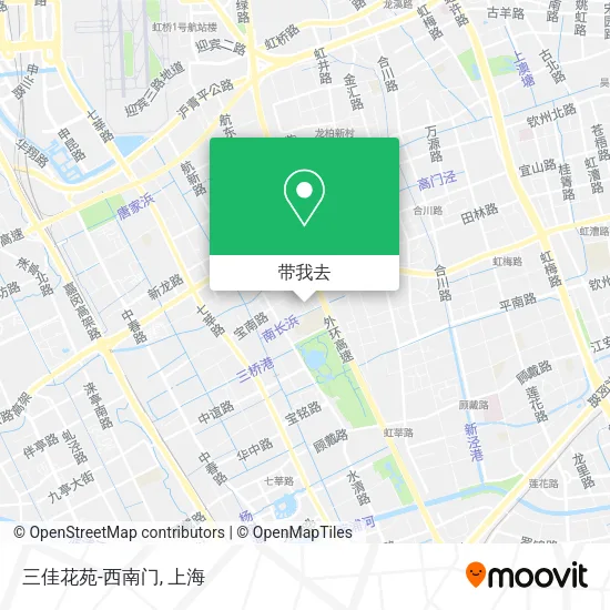 三佳花苑-西南门地图