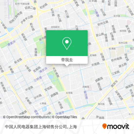 中国人民电器集团上海销售分公司地图