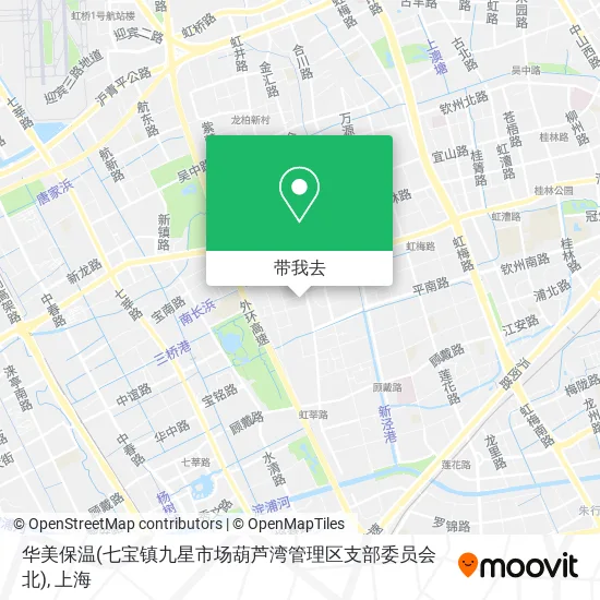 华美保温(七宝镇九星市场葫芦湾管理区支部委员会北)地图
