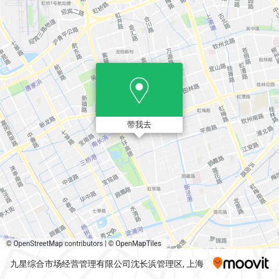 九星综合市场经营管理有限公司沈长浜管理区地图