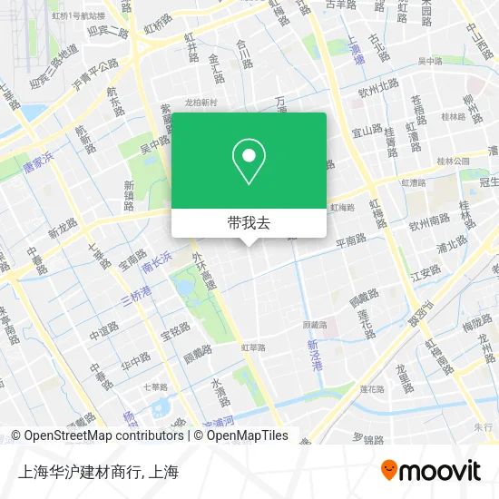 上海华沪建材商行地图