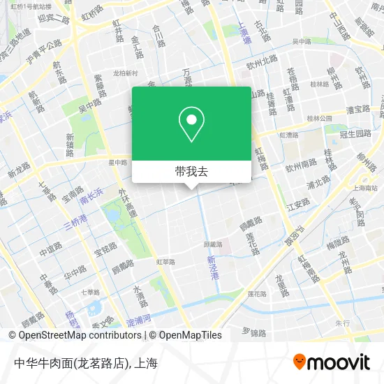 中华牛肉面(龙茗路店)地图