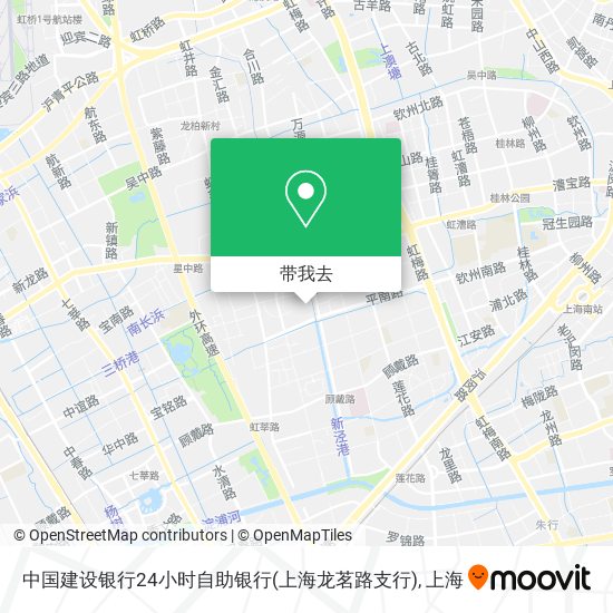 中国建设银行24小时自助银行(上海龙茗路支行)地图