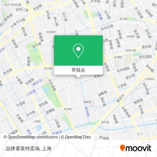 品牌童装特卖场地图